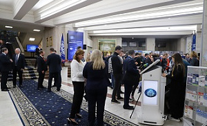 HTP residents at the exhibition «Artificial Intelligence in Belarus»